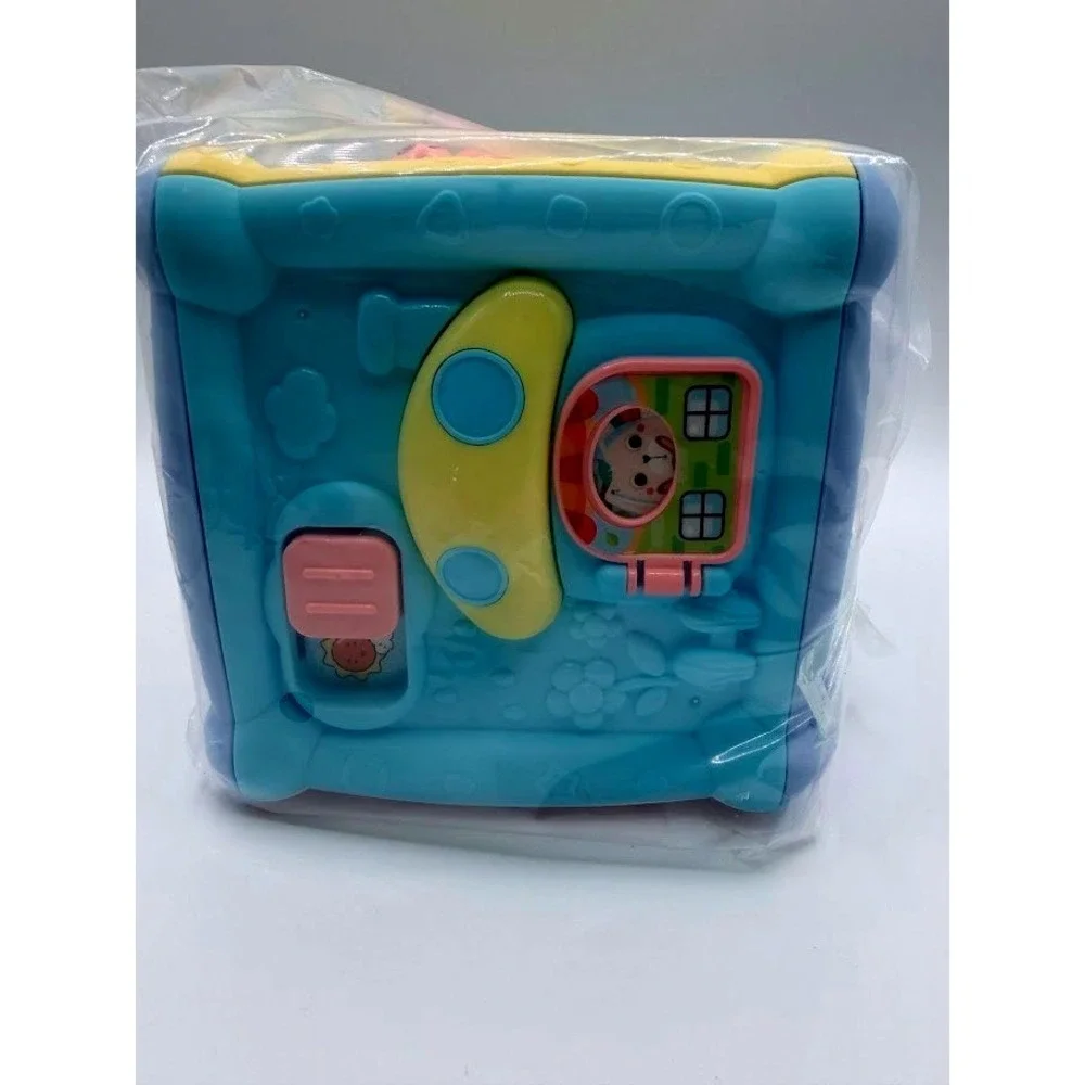 Mini Ami Activity Cube Baby Toy Musical Xylophone Shape Sorter New in Box